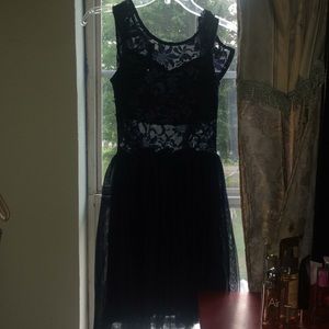 Blue party dress